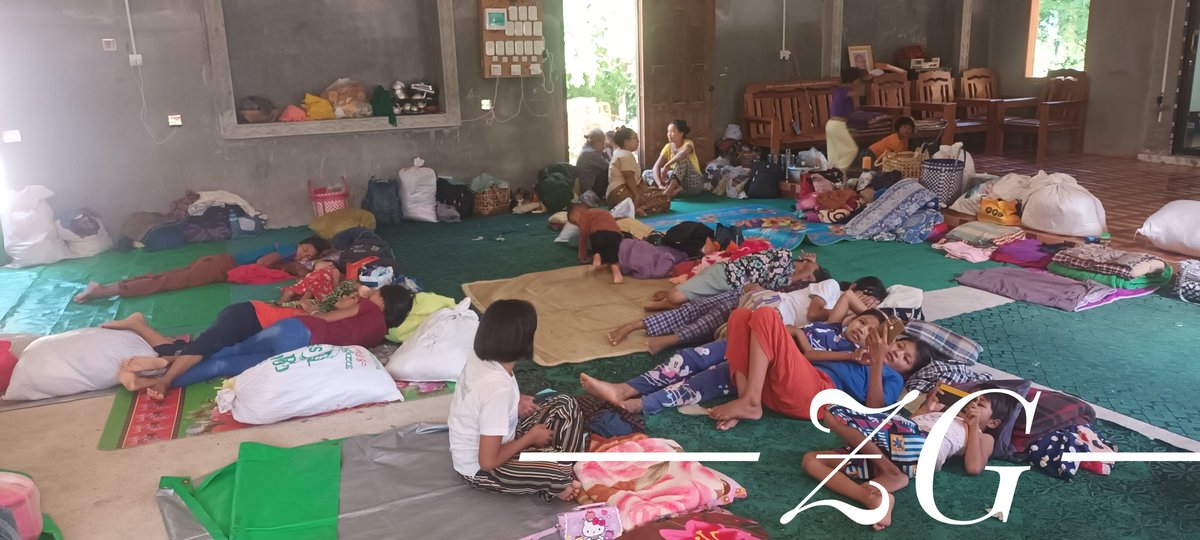 Zaygyi58144509's tweet image. ဘုတလင်တွင် စကစ က စစ်အင်အားတိုးခြင်း လက်နက်ကြီးများ တပ်ဆင်ခြင်း ဟတ်စကီးများဖြင့် လက်နက်ခဲယမ်းဖြည့်တင်းခြင်းများကြောင့် စစ်ရှောင်များ များပြားနေစဲဖြစ်ပြီး အကူအညီများ လိုအပ်နေစဲ ဖြစ်ကြောင်း #Zaygyi မြေပြင် #CJ သတင်းရင်းမြစ်က သတင်းပို့
#Budalin
#WhatsHappeninglnMyanmar 
#IDPs