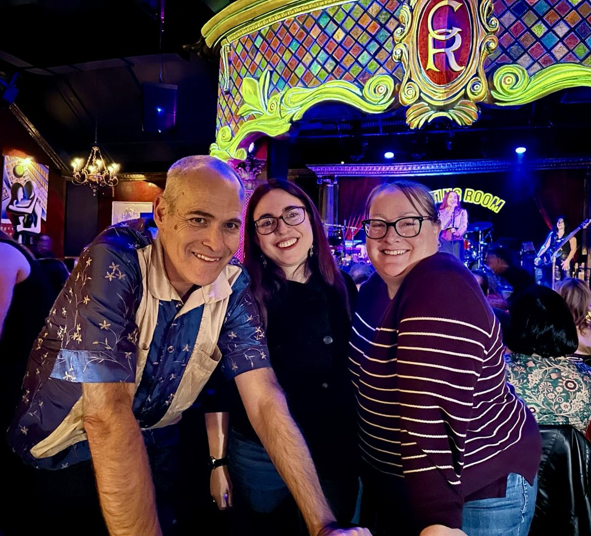 ObsessedObscure's tweet photo. Such a pleasure to finally meet @jamessedge1 in real life before the @KillerStar_Band NYC show!  Stay tuned for more! https://t.co/EpVqWP9l3N