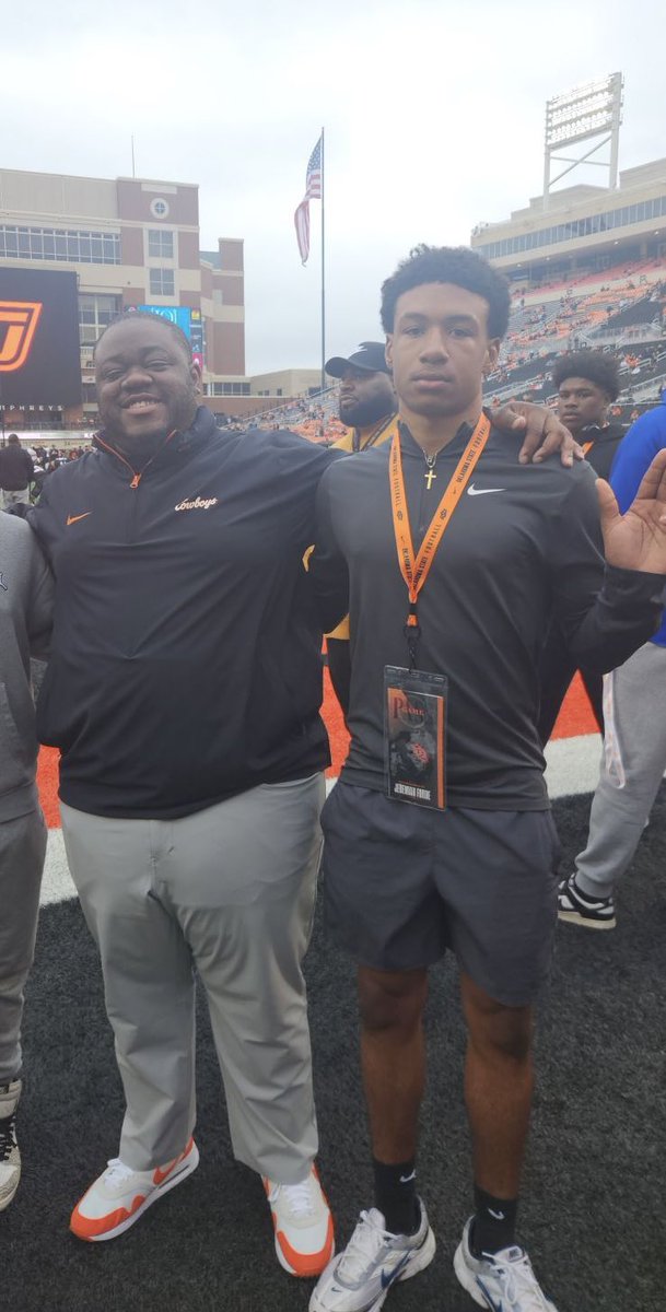 Jforde726's tweet image. Thank God and @CowboyFB , @DJLinton2 for a great game day visit. I appreciate the invitation. @HSFBscout @its_tgriffin @PCHSfriscoFB