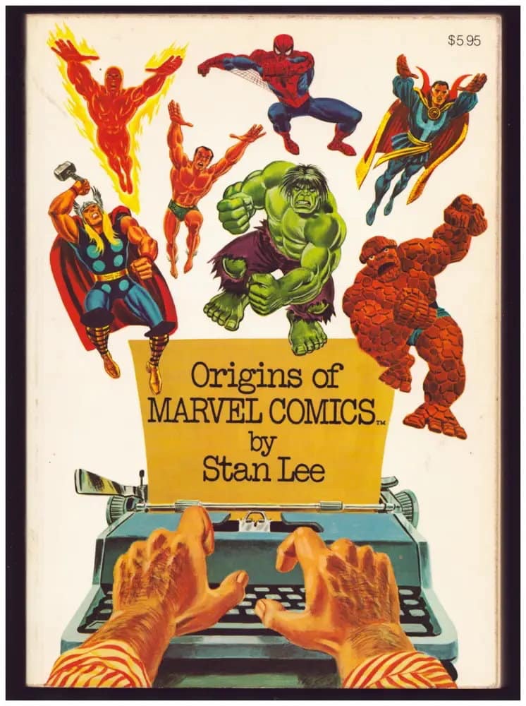 fit2print's tweet photo. Cover illo by Alex Ross for the 50th anniversary edition of this fine tome - possibly the 1st comic *book* I ever owned - finally gives credit where it’s (over)due by featuring the hands of artists Jack Kirby and Steve Ditko rather than just Stan the Man’s alone #Marvel https://t.co/p765tzGUSJ