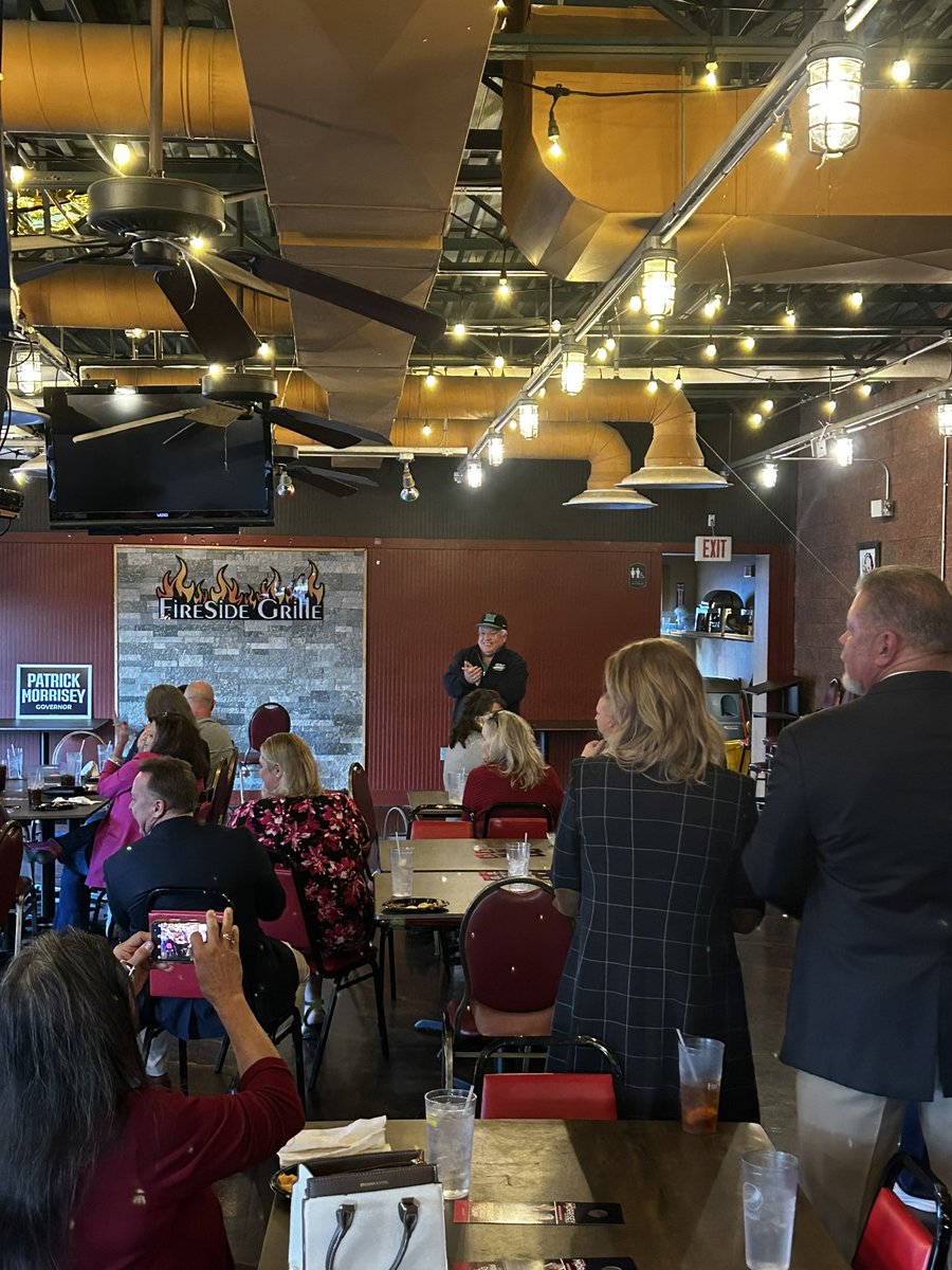 MorriseyWV's tweet photo. Big day working in Kanawha, Cabell, and Putnam counties. #TeamMorrisey is fighting on the ground to win all #55 counties and help @realDonaldTrump win a huge vote tally out of West Virginia! Our #KeeptheFaith Election rally continues! #Morrisey2024 #McCuskey #MarkHunt https://t.co/FoG2IbFYgp