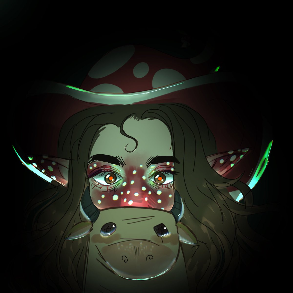 I also painted my Halloween makeup with a funny Evan sock puppet just cuz 
#halloween2024 #halloweencostume