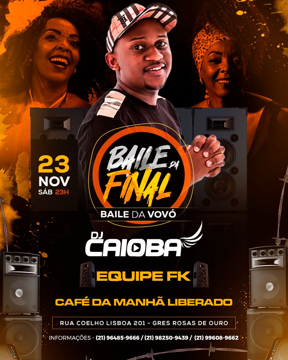 nilcefranofc's tweet photo. ALOOOOOOOW CHEGOOOOU NOSSO MOMENTO 
VEM AI O BAILE DA FINAL COMEMORANDO MEU ANIVERSÁRIO 🎈🥳 
EDIÇÃO O “🦋BAILE DA VOVÓ🦋” 
VOCÊS SÃO MEUS CONVIDADOS, VEM COMIGO VEM 💃🏿⚡️🔥💫  QUER DORMIR??     NÃO VOU!!!! VRAU🦋 https://t.co/S9Bi8Lu8RF