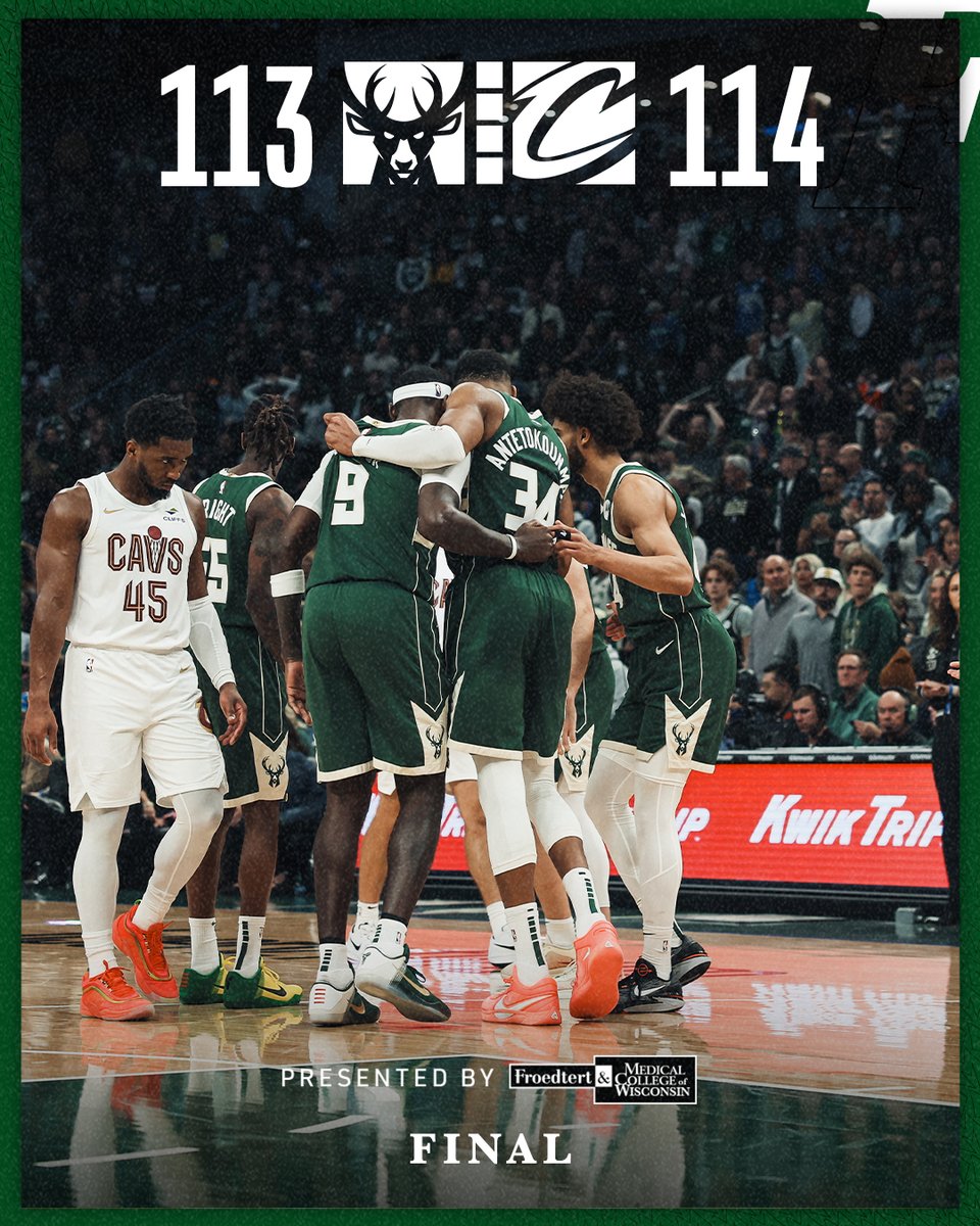 Bucks's tweet photo. Heartbreaker. https://t.co/DhhefB1g3b