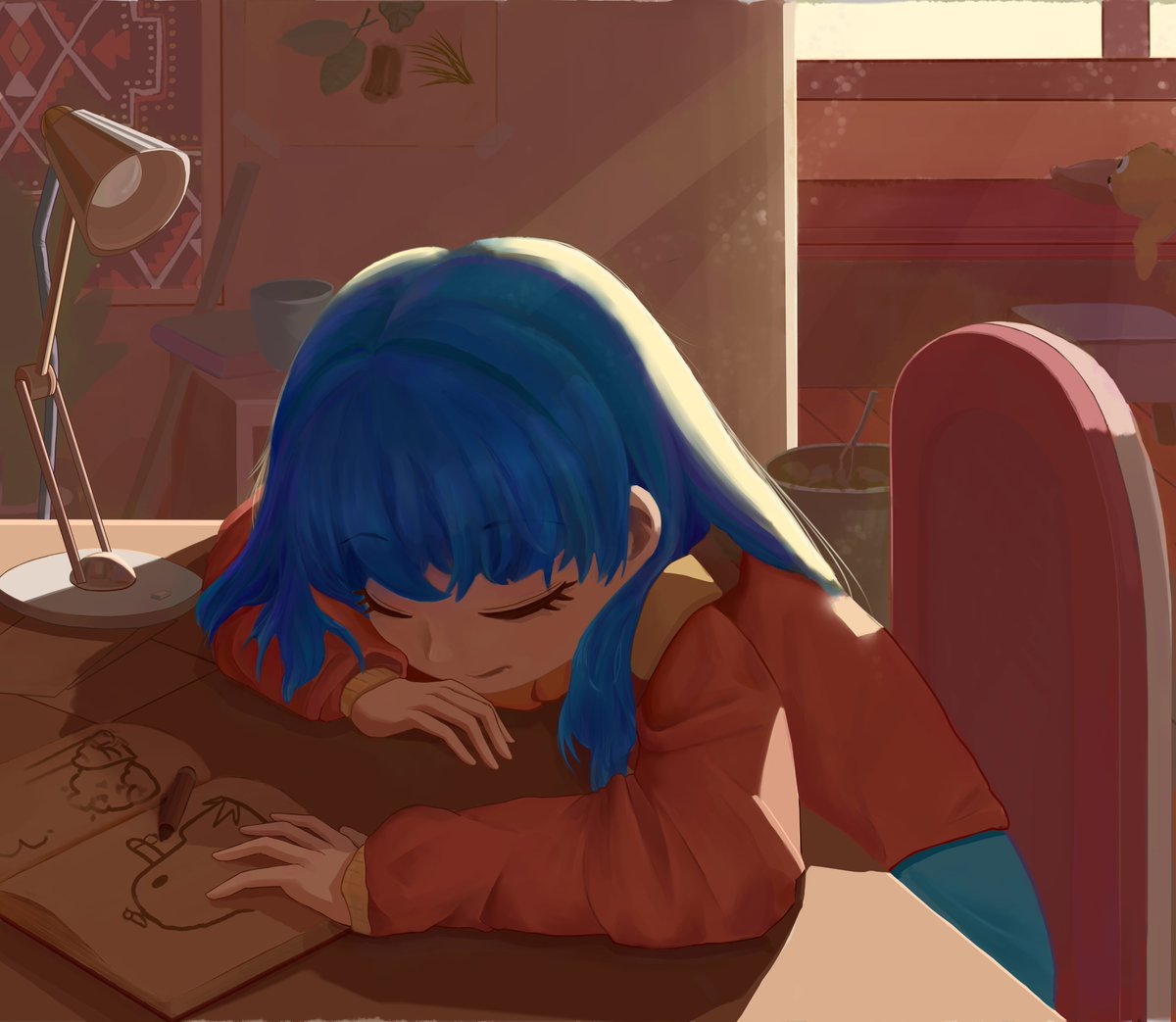 MingChargerLiu's tweet photo. #hildatheseries Take a break https://t.co/j6nBA4w99h