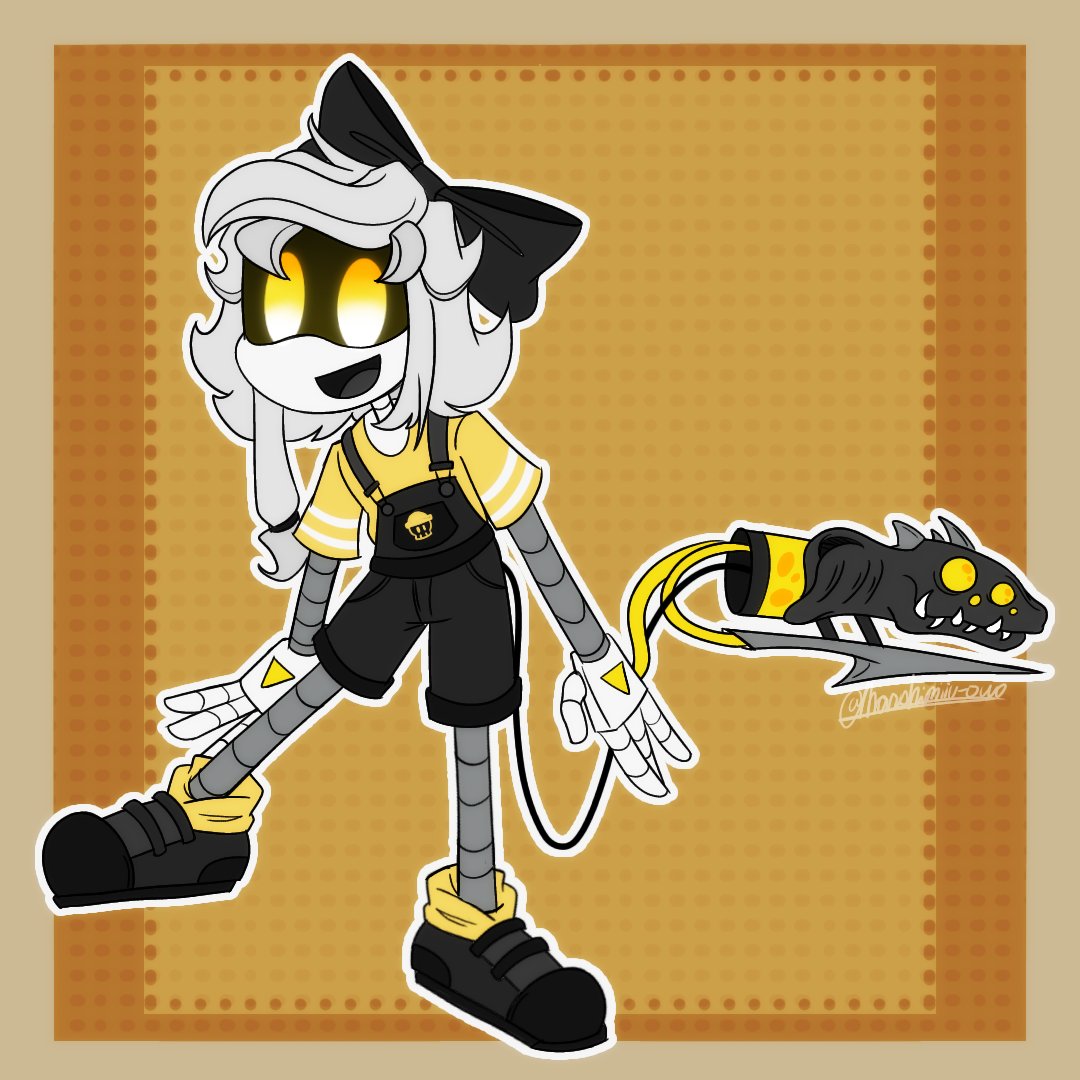 marshimiiu's tweet photo. Remodeled/Modded Cyn

Yes, I haven't forgotten about my #MDProjectAbsolute that I'm working on but here she is! AAAAA LOOK AT HER!

#murderdrones #murderdronesart #murderdronesfanart #cyn #cynmurderdrones #cynfanart #cynart #glitchproductions #glitchprod #GLITCH https://t.co/xmgksscxKz
