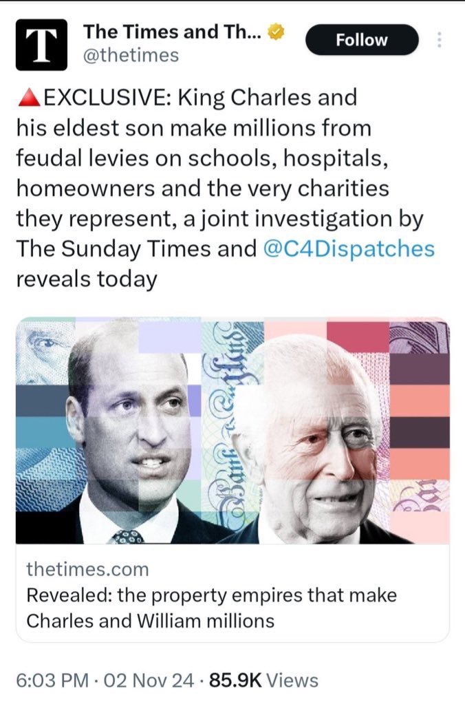 kimwild02's tweet image. O my god
How much more proof do they need
This family is bleeding the British peasants dry 💯👍🏾💥https://t.co/FsCb4LGJ9V