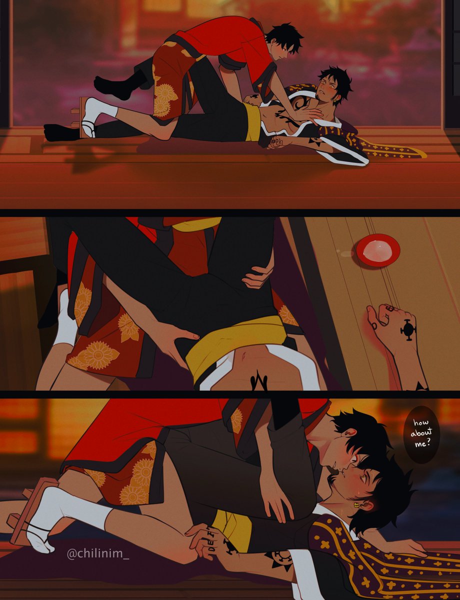 chilinim_'s tweet photo. brothel luffy x law | lulaw https://t.co/EAUTvQd5bV