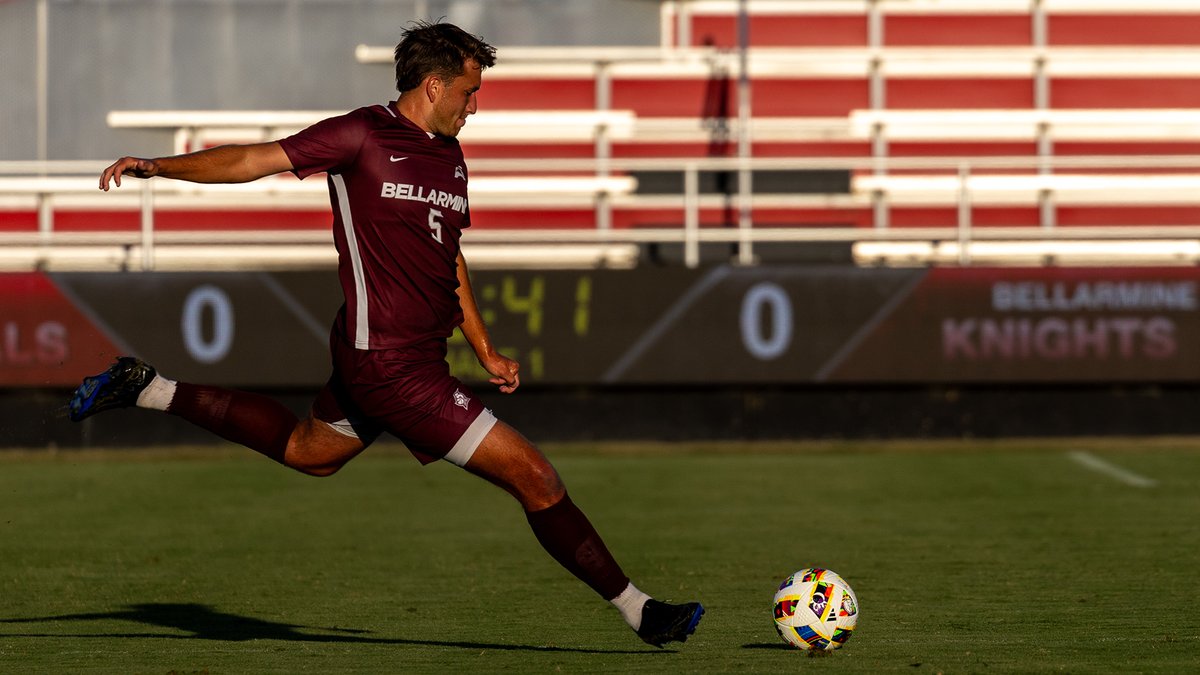 Bellarmine Men's Soccer (@buknightsmsoc) on Twitter photo RECAP | Yowell sinks goal, saves season as <a href="/BUKnightsMSOC/">Bellarmine Men's Soccer</a> clinches 5⃣th straight bid to <a href="/ASUNSports/">Atlantic Sun Conference</a> Championship with 1-1 draw at Stetson.
The goal in the 89th minute propelled Knights to their conference tournament-sealing point.
📰 athletics.bellarmine.edu/news/2024/11/2…
⚽️ ⚔️ RECAP | Yowell sinks goal, saves season as <a href="/BUKnightsMSOC/">Bellarmine Men's Soccer</a> clinches 5⃣th straight bid to <a href="/ASUNSports/">Atlantic Sun Conference</a> Championship with 1-1 draw at Stetson.
The goal in the 89th minute propelled Knights to their conference tournament-sealing point.
📰 athletics.bellarmine.edu/news/2024/11/2…
⚽️ ⚔️