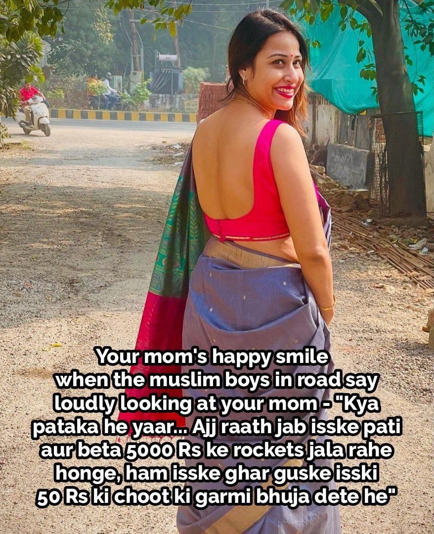 Diwali special... #hot #Desi #bhabhi https://t.co/dY7tq5zphA join the  channel for more memes., image size:878x1080