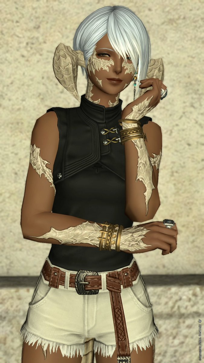 Haki0410's tweet photo. うちの子
最高かよ　part2

#アウラ
#FF14 https://t.co/3Of6xmscQb