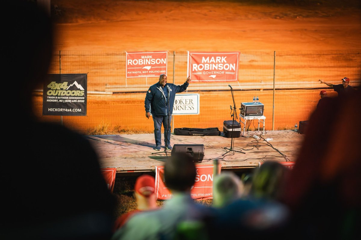 markrobinsonNC's tweet photo. The path to Election Day hasn’t been easy. The road has been treacherous, but I wouldn’t trade a single moment of it. 

No matter where I go, I am overwhelmed by your support, your prayers, and your unrelenting love for this great country.
 
Change is coming on Tuesday. https://t.co/9Q5HKI5AkX