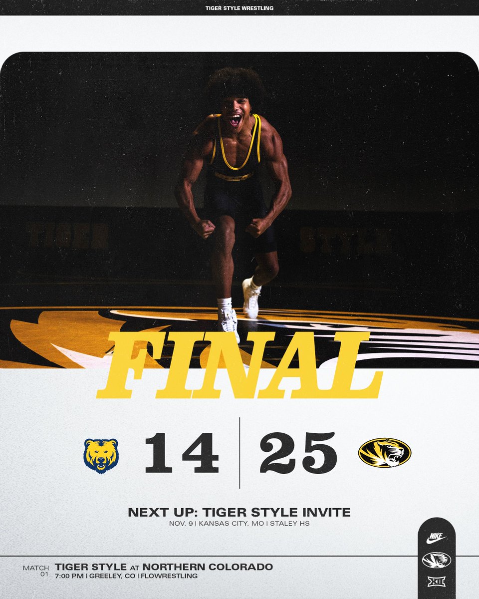 Starting the season with a road dub!

#MIZ🐯 #TigerStyle