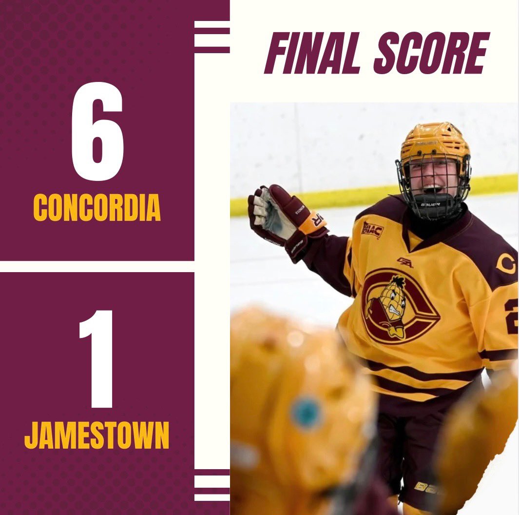 Cobber Womens Hockey (@cobberwhockey) on Twitter photo The sweep is complete in convincing fashion! #Rollcobbs🌽 🧹 <a href="/CobberSID/">Cobber Athletics</a>
Goals: M. Mertens (2), K. Zimmerman, J. Friese, M. Skogman, A. Emineth The sweep is complete in convincing fashion! #Rollcobbs🌽 🧹 <a href="/CobberSID/">Cobber Athletics</a>
Goals: M. Mertens (2), K. Zimmerman, J. Friese, M. Skogman, A. Emineth