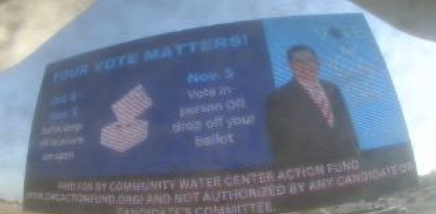 AdSemble's tweet image. Earlier this year, @CommunityWaterCenter used their #AdSemble #OpenDisplay account to create this campaign that targeted two high traffic #digital billboards in the #Visalia CA area for their political cause. Remember to get out and #VOTE!