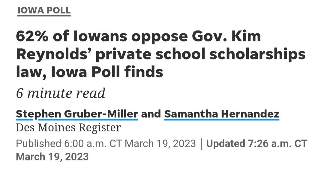 PaigeGodden's tweet photo. If you're headed to Iowa, I'd encourage you to learn about our Area Education Agencies and Reynolds' school voucher program, along with our abortion ban. https://t.co/ZkVtSjIoQo
