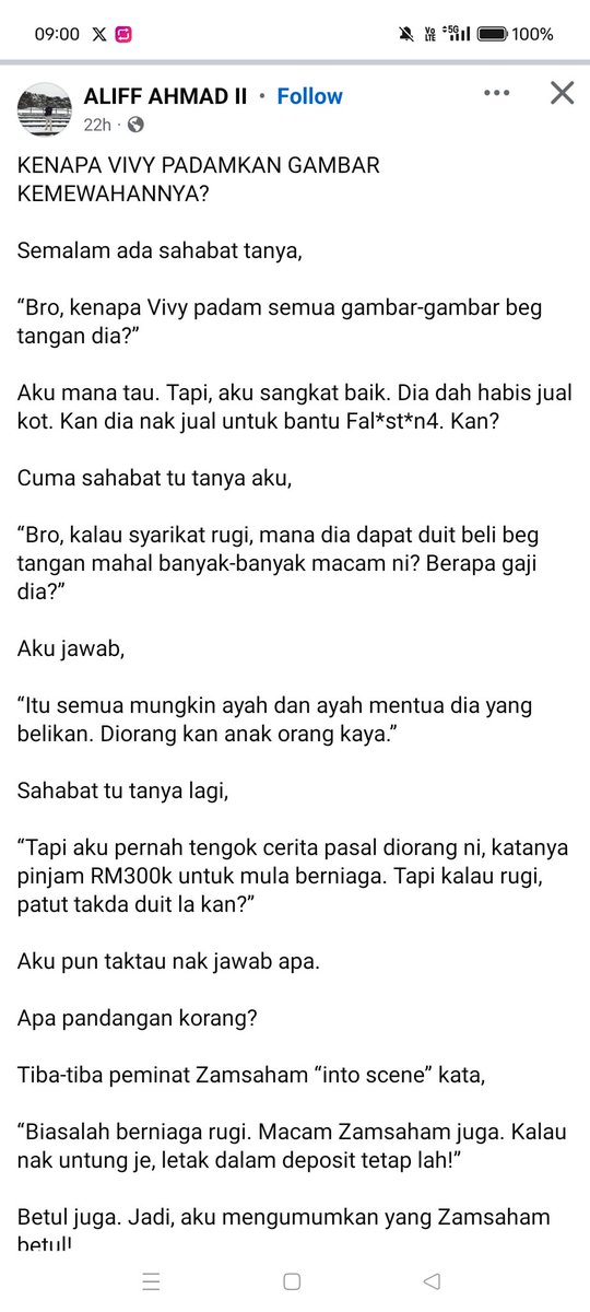 update11111's tweet photo. KENAPA VIVY PADAMKAN GAMBAR KEMEWAHANNYA?
Mungkin memory dia dah full agaknya.🤔 https://t.co/7MWbN0Dzaj