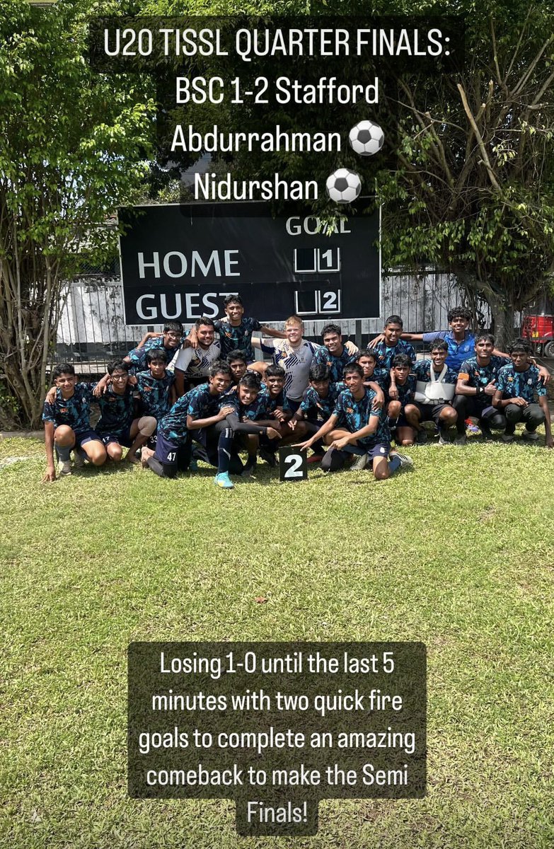 Coach_DarrenOC's tweet photo. What a team! The progress has been phenomenal! From a group stage exit 2 years ago to finalists now!

Amazing fight from our boys scoring both winners in the QF and SF in the dying minutes of the matches! 

Finals here we come!!! https://t.co/lSrtEIhzES