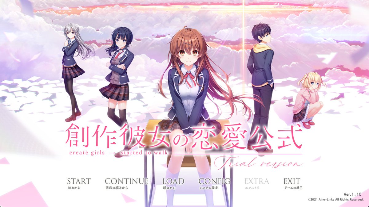 PyroCyan's tweet photo. Happy to announce I'm doing the editing for the English translation of Sousaku Kanojo no Ren'ai Koushiki by Shinzou Translations! The Trial version should be released soon and the Full version hopefully next year! I hope all of you will enjoy it when it releases! https://t.co/GFZ5WaJX6S