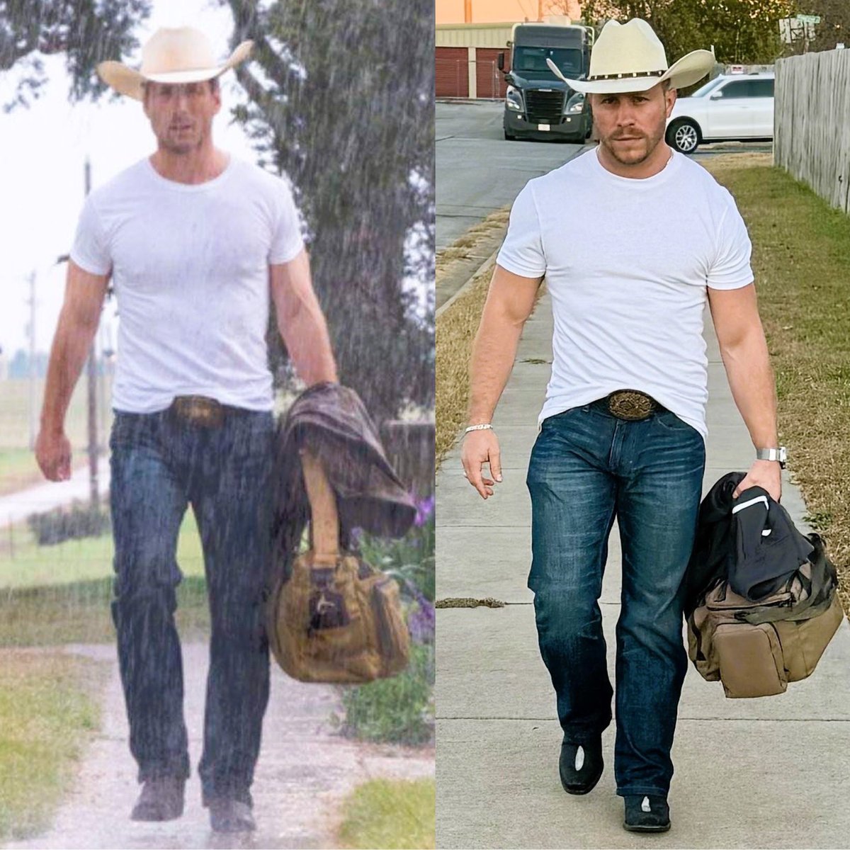 RoyceJameson357's tweet photo. After much wait, the most requested Halloween costume is finally here: #halloween2024  #Birthday #Twister #GlenPowell #tornadowrangler

 🎵 “Ain’t no love in Oklahoma” 🎵 https://t.co/NnkbobU3Cb