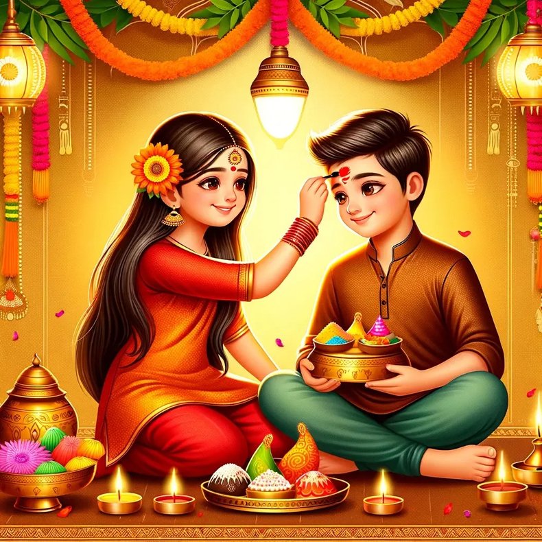 chrohitjakhar's tweet photo. भाई-बहन के अटूट प्रेम व स्नेह के प्रतीक पर्व भाई-दूज की हार्दिक शुभकामनाएं।

यह पर्व आपके रिश्ते को और भी मजबूत बनाये और आपके जीवन में खुशियाँ, स्वास्थ्य और समृद्धि लाए। 
भाई-बहन का यह पवित्र बंधन हमेशा खुशियों से भरा रहे।
#भाईदूज 
#Bhaidooj https://t.co/vwBFUCQ7Wu
