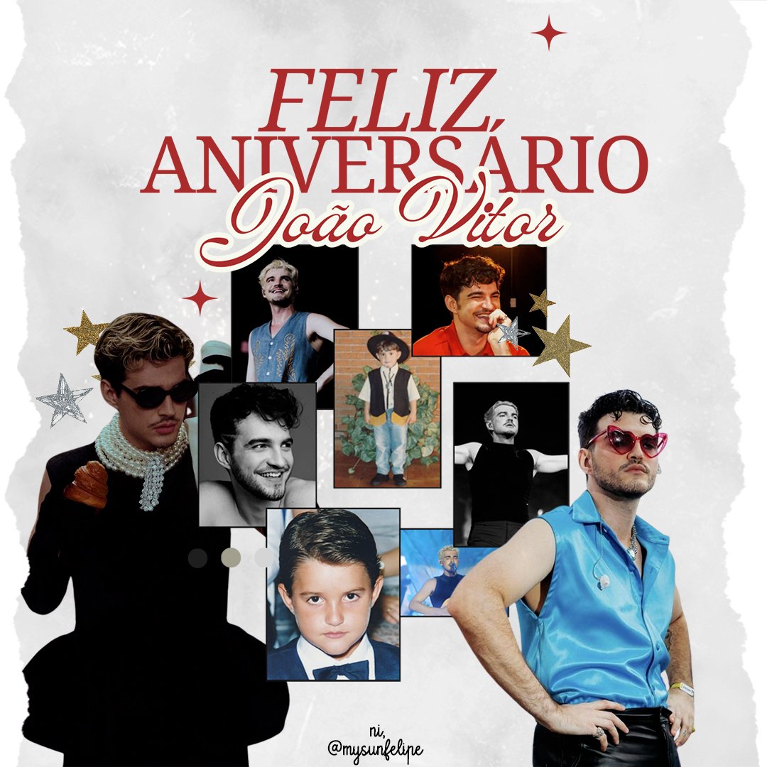 <a href="/jaoromania/">Jão</a>, feliz 30 primaveras 💛

Como dar os parabéns e falar de alguém tão extraordinário? Dificil, não? Que você continue conquistando as pessoas pelo cara incrível que você é, que elas se encantem pelo seu trabalho por você.

feliz seu dia, 
eu te amo ✨️🩷 #trinjao