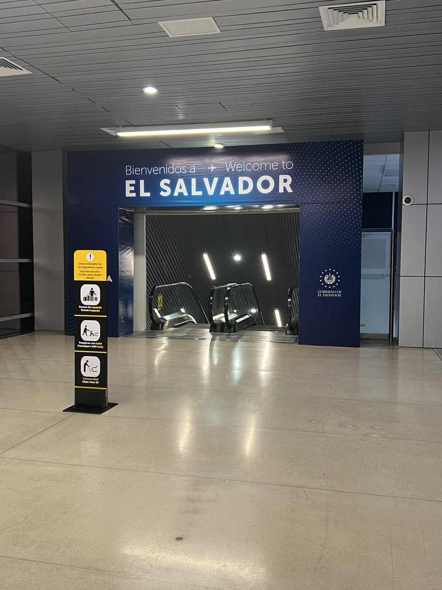Finally arrived in El Salvador. #Bitcoin