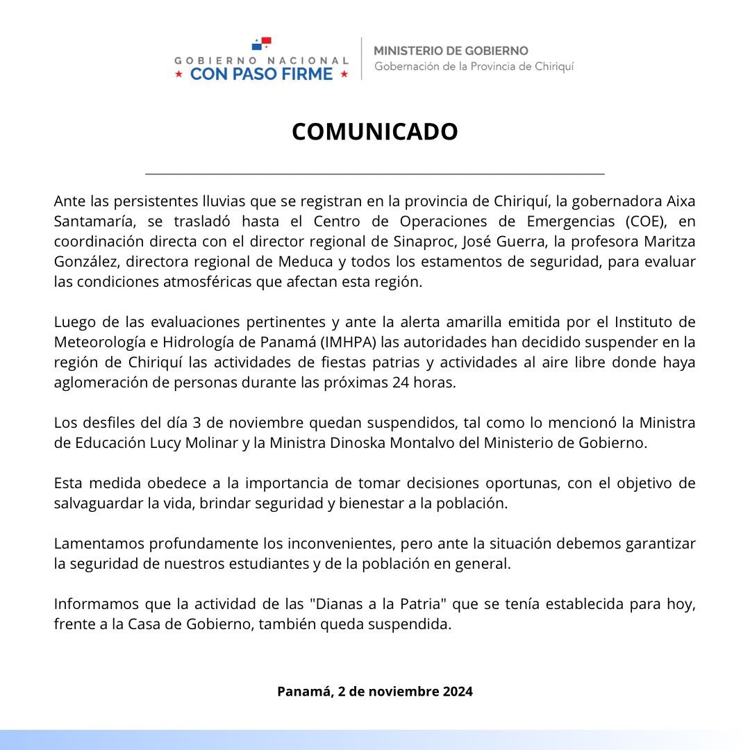 Comunicado