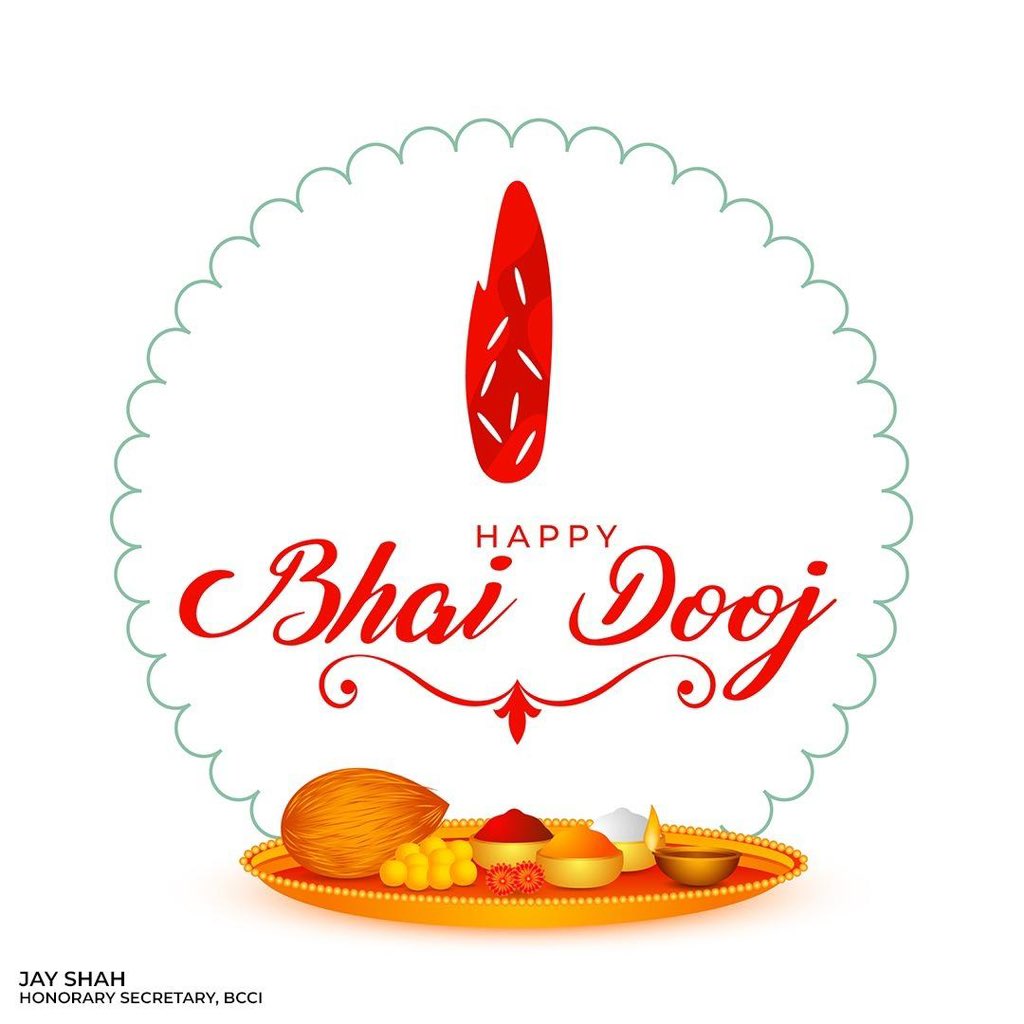 Wishing everyone a very Happy Bhai Dooj! May the bond of love between brothers and sisters grow stronger, celebrating the festival with warmth and happiness!