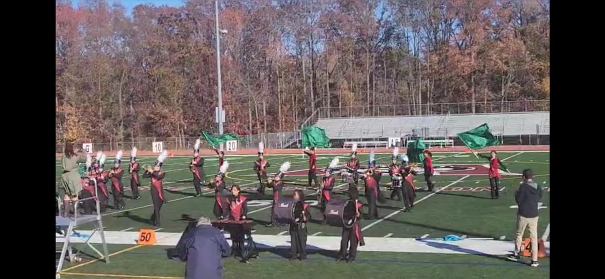 Last competition of the season! We got 1st place and was the highest scoring band of the entire competition! 🏆