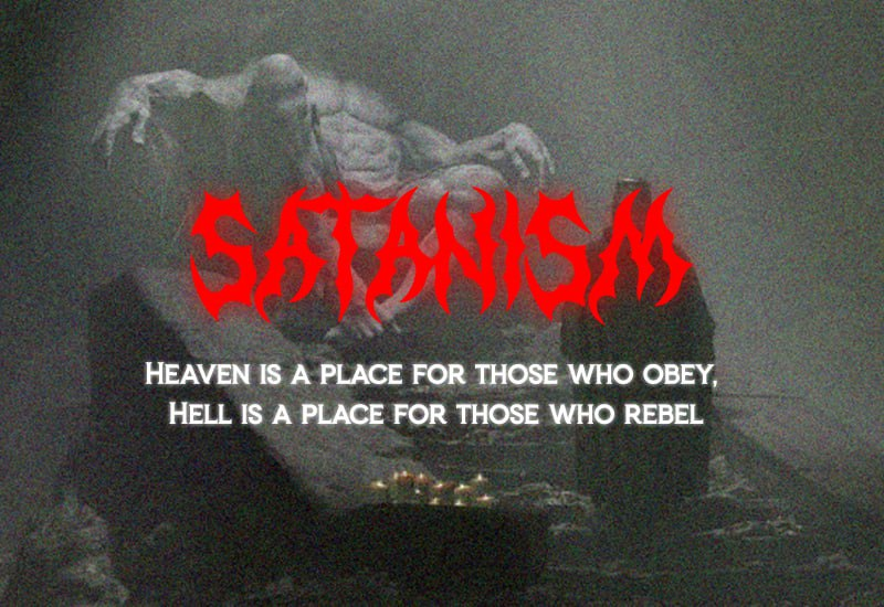 SatanismonSol's tweet photo. Those who fear Hell will never know freedom. 

In Satanism, we find truth in shadows 🐐 https://t.co/q5BVidoVMg