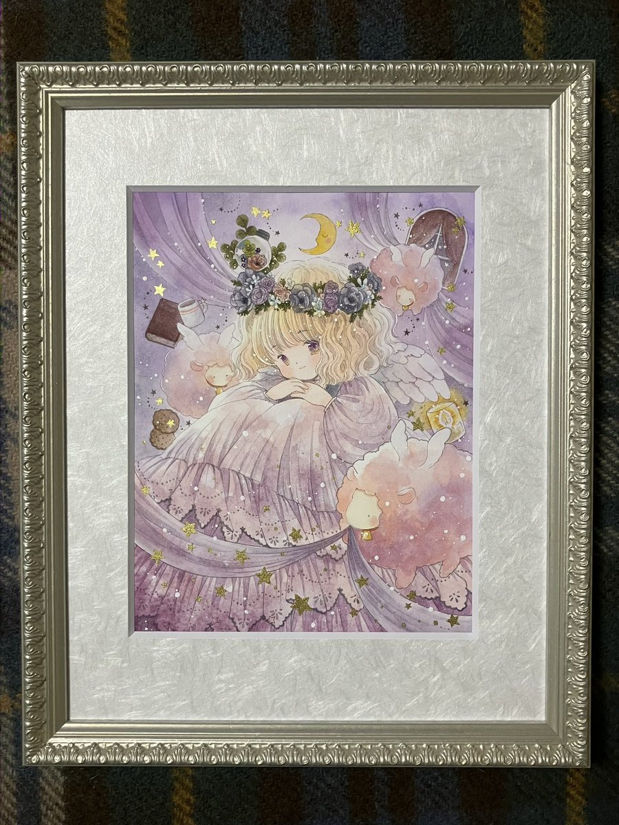 「眠りの君 」|神谷かおり🌸ドローイングモール🌸羽根としっぽ展🌸アリス展🌸コミティアのイラスト