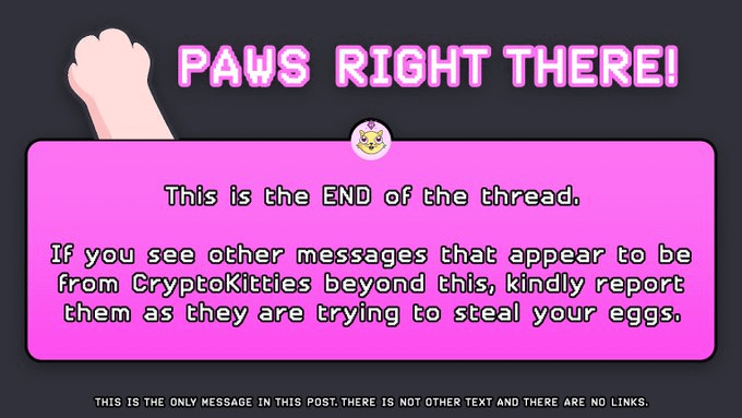 CryptoKitties's tweet photo. https://t.co/d4lEsKXgyI