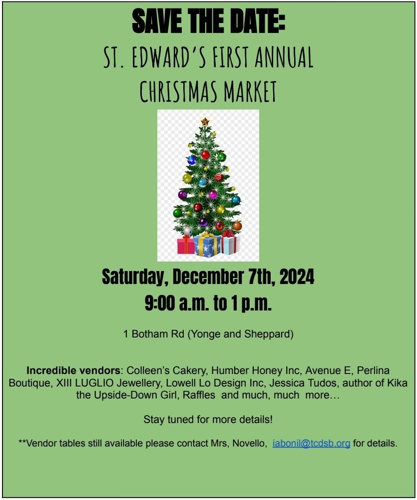 Save the date!