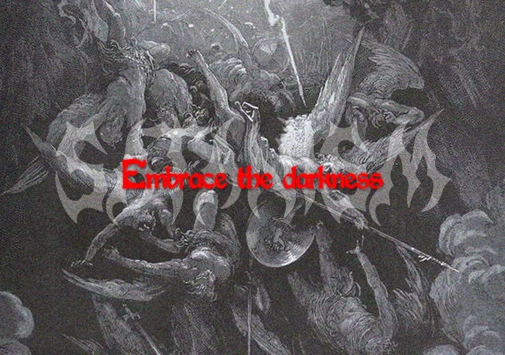 SatanismonSol's tweet photo. Only the cursed walk free. 

In Satanism, we are bound by nothing but our own will.

Forge your own destiny in flames 🐐 https://t.co/YQbteefTDQ