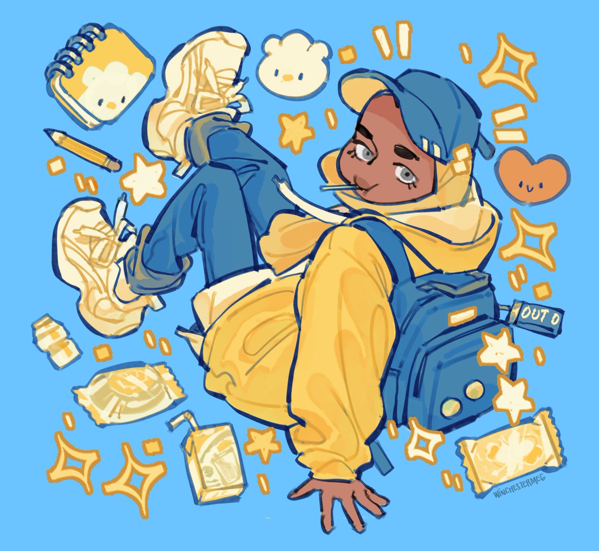 winchestermegg's tweet image. 🩵💛🩷💚