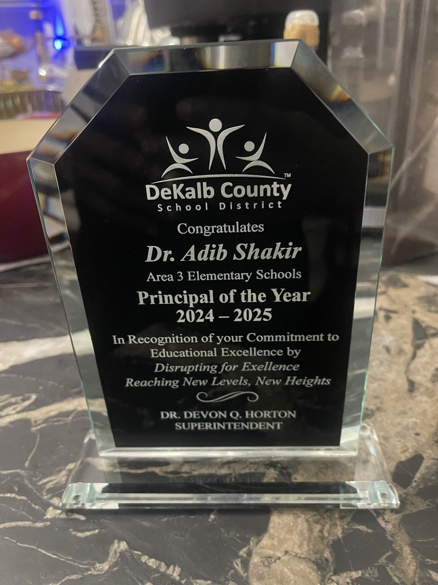 Had a wonderful time tonight celebrating our <a href="/DeKalbSchools/">DeKalb Schools, GA</a> teachers, support persons, and seeing all of our Area Princi-PALS of the Year! 🎉💫 So proud to be part of a community  that uplifts and honors the amazing work being done in our schools every day. 😀