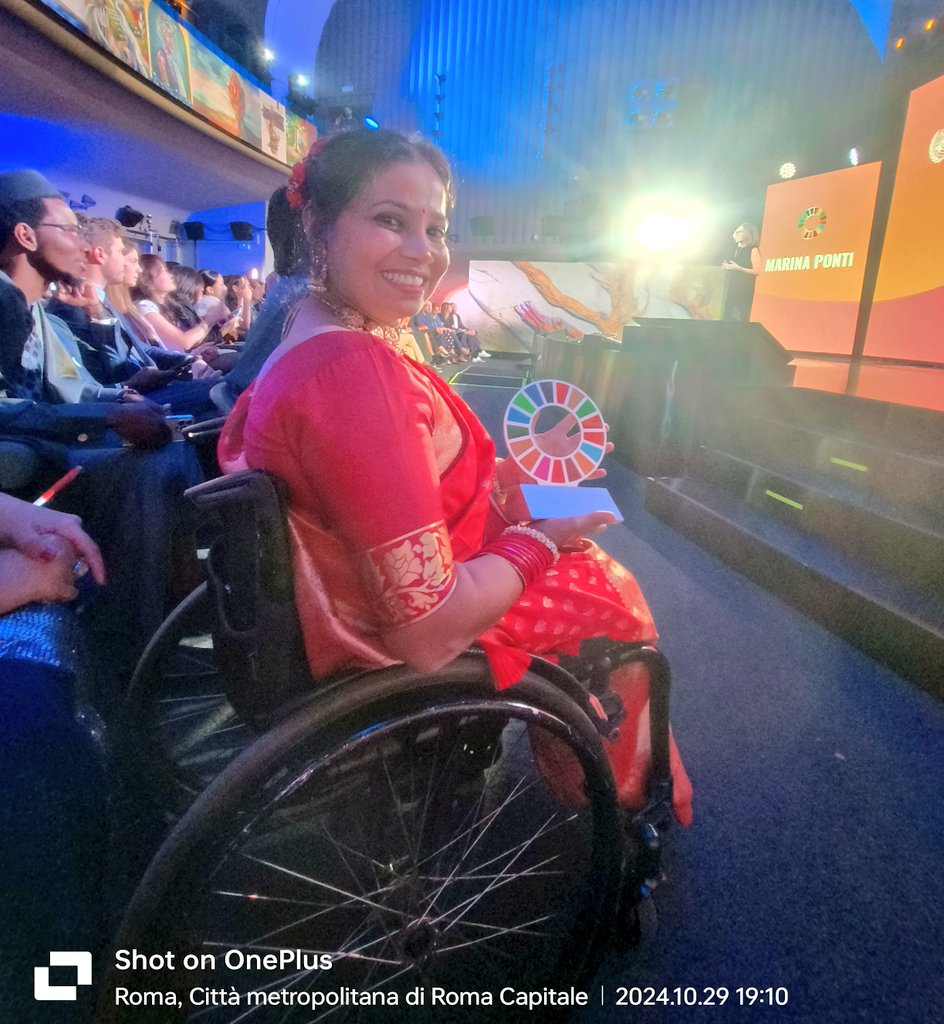 _suvarnaraj's tweet photo. I'm incredibly honored to received the UN SDG Action Award 2024 as a Changemaker. This award is a testament to the power of resilience, advocacy and collective action in creating an inclusive society.
@UN @SDG2030 @SDGaction @UNDP_India @narendramodi @PMOIndia @ANI @timesofindia https://t.co/et7maEE53f