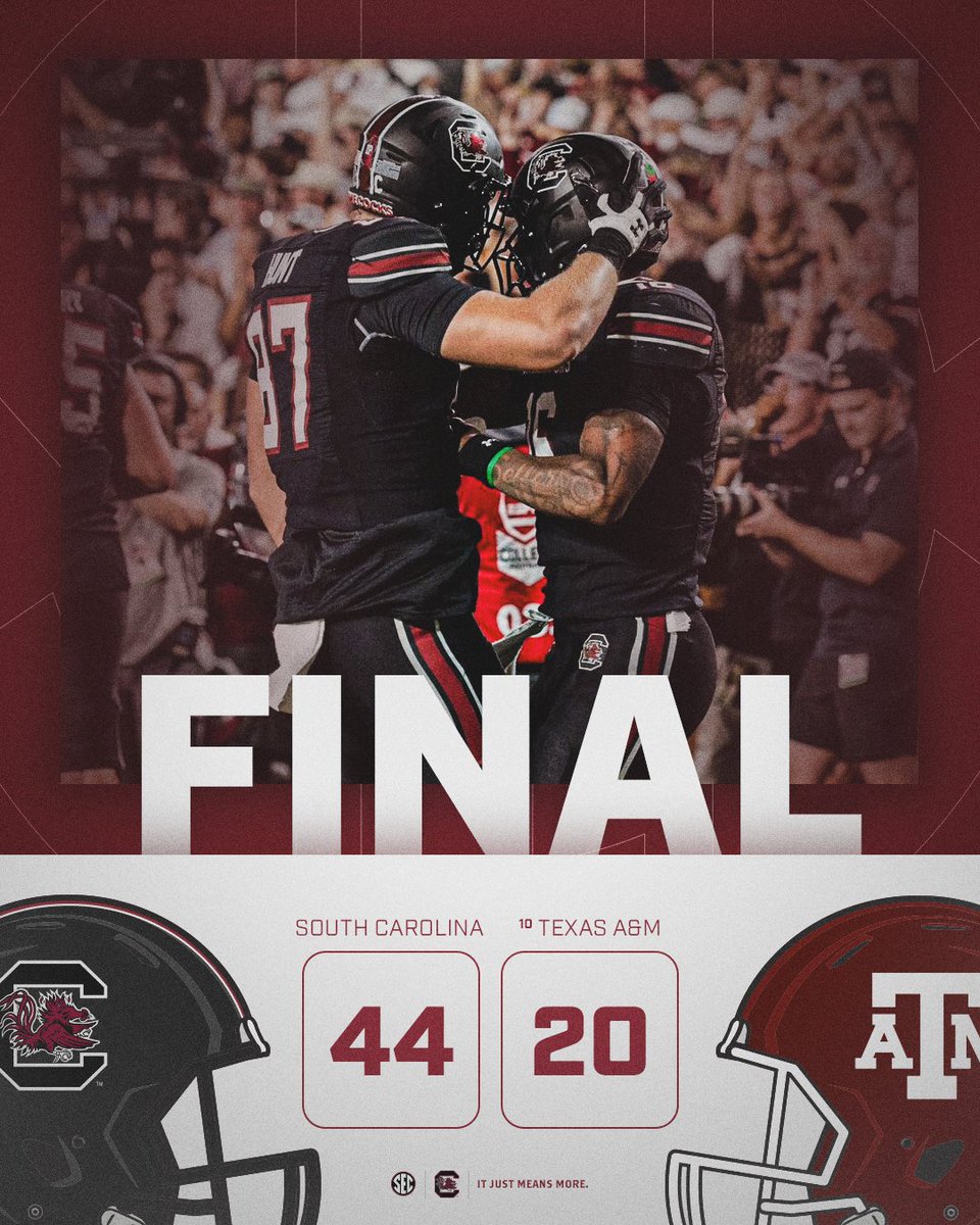 SANDSTORM ON REPEAT 🔁🚨

<a href="/GamecockFB/">Gamecock Football</a> x #SECFB