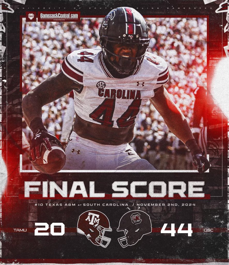 GamecockCentral's tweet photo. DOWN GOES NO. 10‼️‼️

READ HERE ➡️ https://t.co/iNvGpirtsy https://t.co/D0GLykUhN1