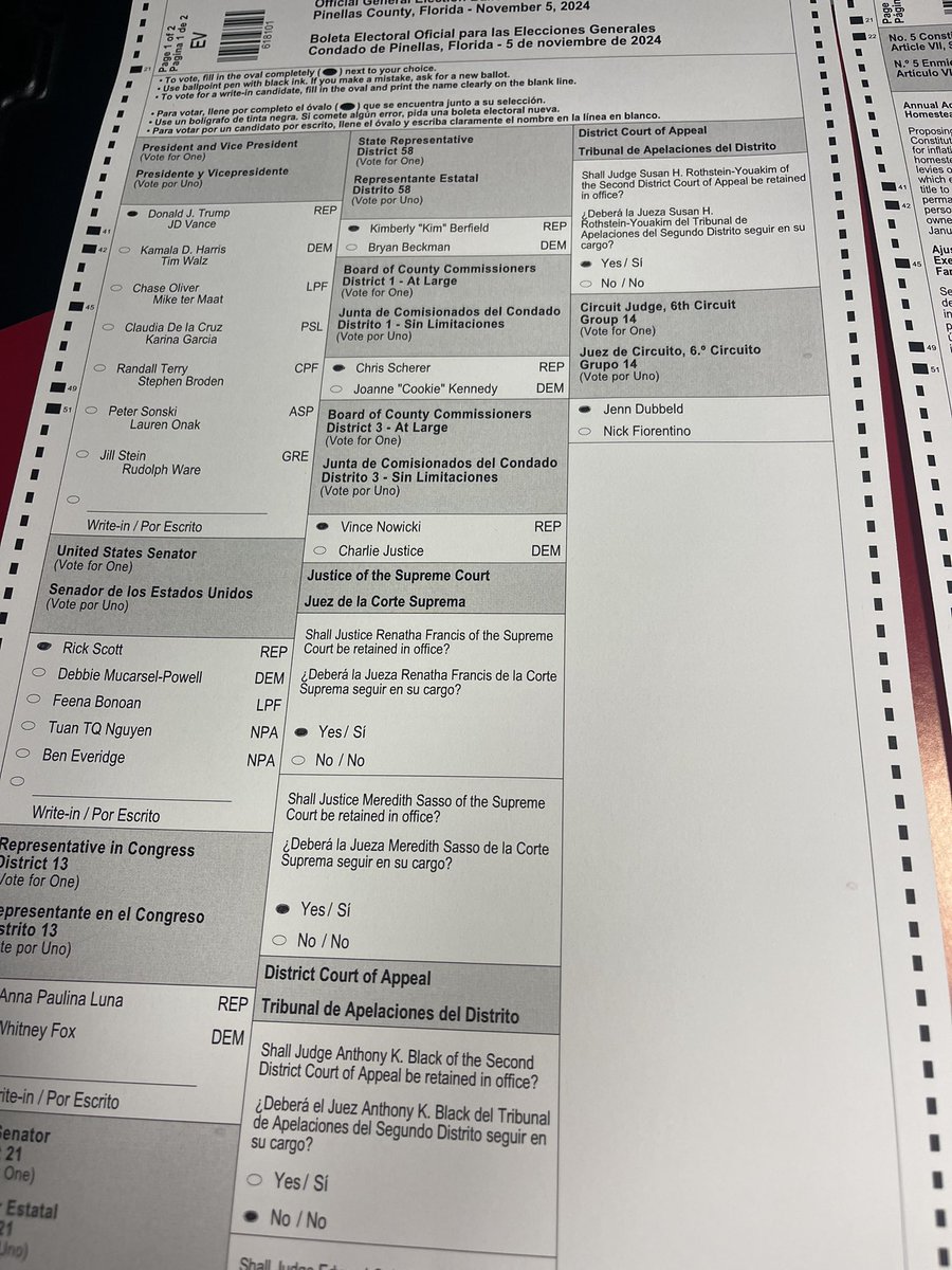 1ColombianAngie's tweet photo. I voted for the ONLY candidate I Trust and I know will make America great again my Donald Trump ! 🇺🇸❤️❤️❤️🙏🏻🙏🏻🙏🏻 https://t.co/NJ7U1WiOp9