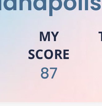 Welp. Can’t be mad at this score. 🤭 🏹#TaylorSwiftErasTour #IndyTSTheErasTour