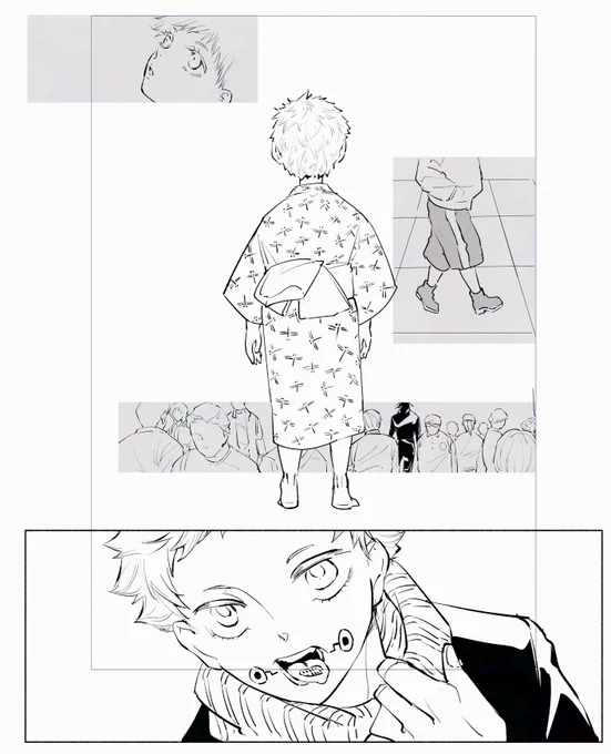 原稿進捗
コツコツ描くしかない…ッ!
とげくんとの交流絡めた⑤グラフィティ五棘目線???みたいな話です 