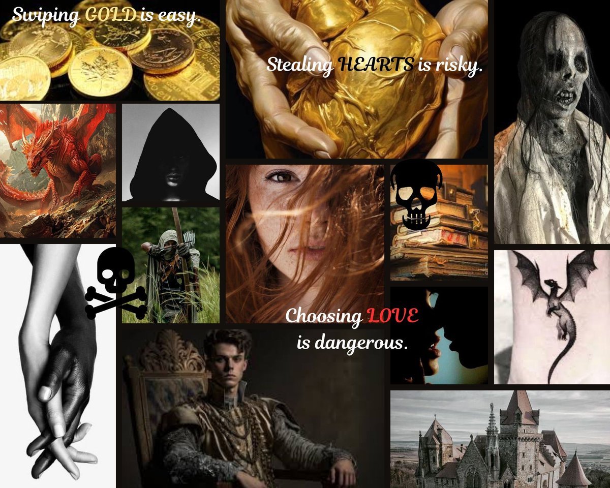 AJLinnemeyer's tweet photo. FOURTH WING x THESE HOLLOW VOWS x ROBIN HOOD

Orielle is a kleptomaniac with an eye for gold, but the kidnapping of a loved one has her hunting a Wizard killing magic wielders before he targets her for her own ability next.
#questpit #RF #NA #Revised #Q https://t.co/RENMOIeWjq