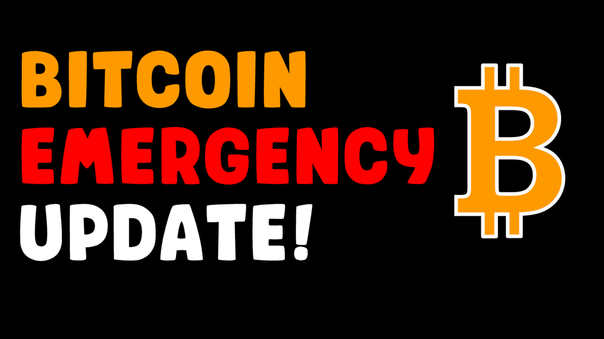 BITCOIN EMERGENCY UPDATE!  youtu.be/cHeXDlTDxuI?fe… #BTC #Bitcoin