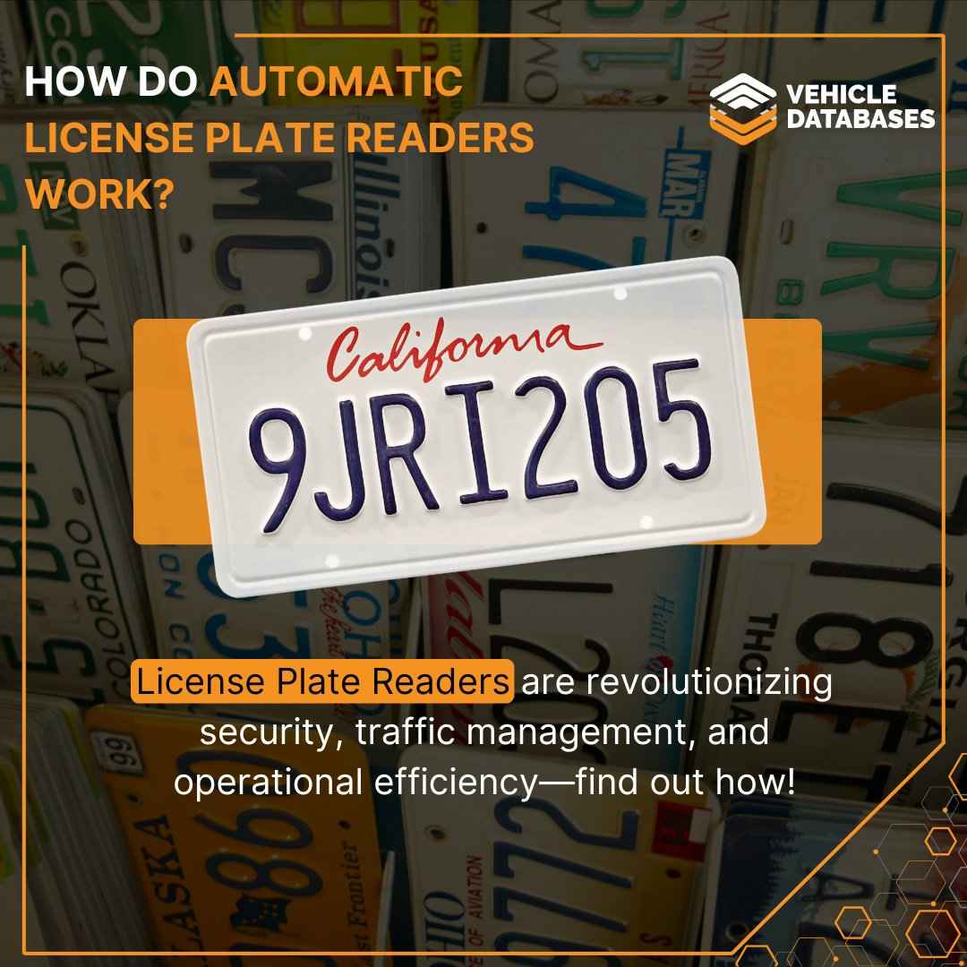 VDatabases's tweet photo. 👀 Did you know that License Plate Readers (LPRs) are transforming industries beyond law enforcement?

#LicensePlateReader #LPR #VehicleData #SecuritySolutions #ParkingManagement #RetailTech #VehicleDatabases #BusinessEfficiency #TechForGood #LicensePlateAPI #VehicleAPI https://t.co/2QU5MeKWBV
