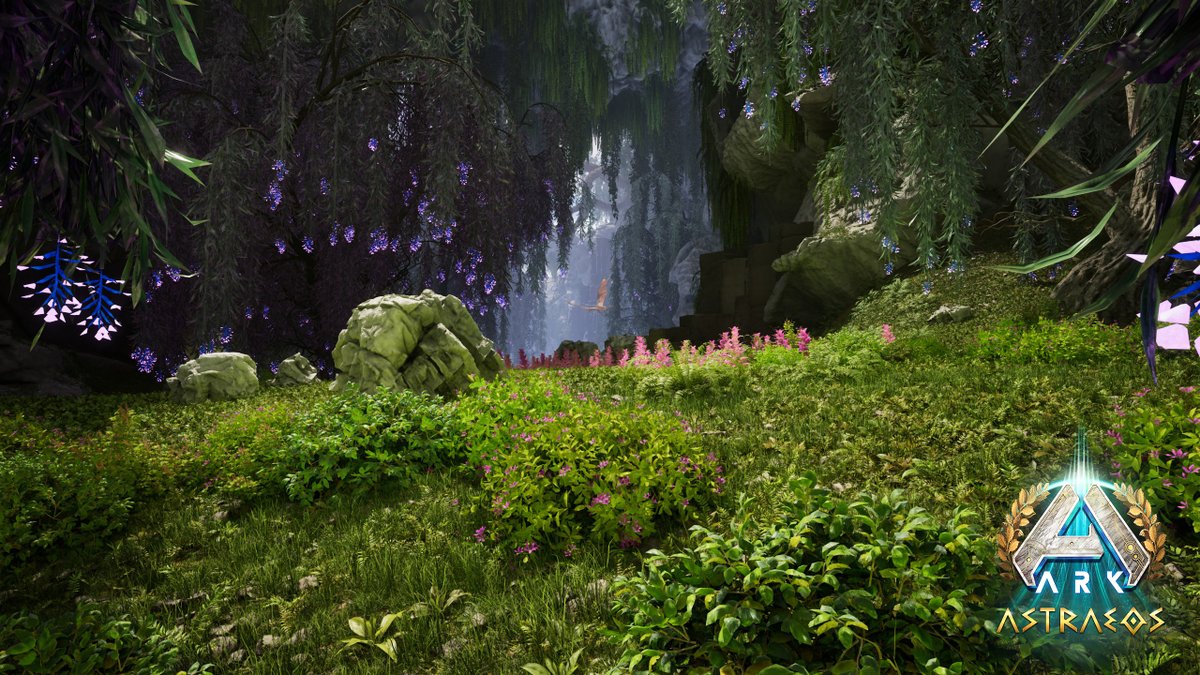 The Astraeos map update: 
Its a huge new playable area with new temples, ruins, caves and statues. It has 2 new biomes, the fall &amp; the bog biome. The bog lands will be the home of the Wyverns! 🐉

<a href="/survivetheark/">ARK: Survival Ascended</a> <a href="/NotDollie/">Dollie</a> <a href="/Nitrado/">Nitrado 👾</a> #playARK #ARKSurvivalAscended