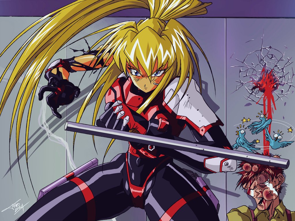 Not long ago, I saw the sad news that Toshinari Yamashita passed away. It hit me hard, but my schedule didn't allow me to make a proper illustration in his memory properly. He worked in so many iconic anime projects, but Burn-Up W is my favorite among all. Rest in peace 🙏🏻