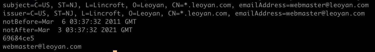 darmad0's tweet photo. @ylecun Hey! One of your LE certs expired 20 days ago and the other well, is from 2011. Can you fix it?  We want to learn more about your research but the NYU Ubuntu server isn’t not trusted. 🤷🏻‍♂️ https://t.co/o2PDKD4l2t