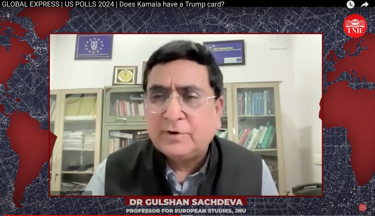 gsachdevajnu's tweet image. Thank you @neenagopal for the invitation to participate in an interesting discussion on #USElections in #GlobalExpress @NewIndianXpress  @maya206
@abunouman @BharathGopalas1 
Link: youtube.com/watch?v=k93hc_…